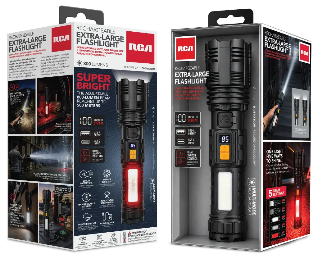 RFL-1872R-K24 - RCA Jumbo Extra Large Flashlight - 2 box.webp