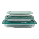 3GLSBAKE1K2J-GRN - Glass Bakeware Set - 1.webp