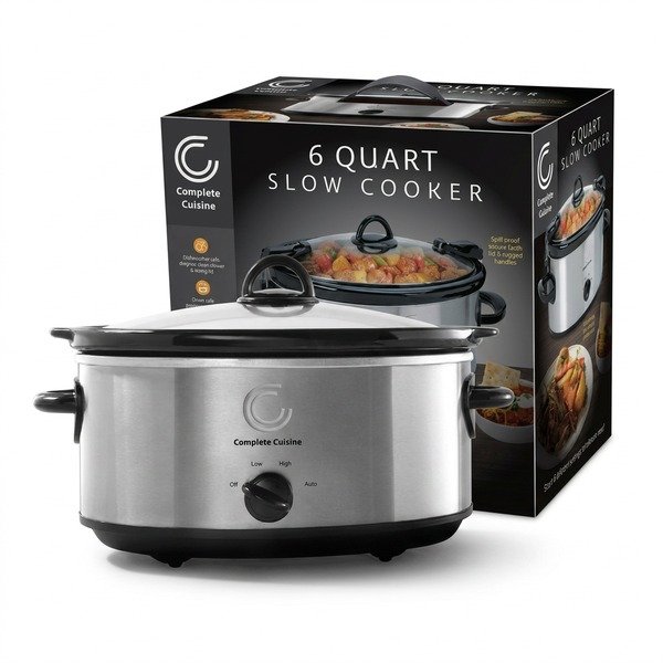Complete Cuisine 6.0 QT Slow Cooker