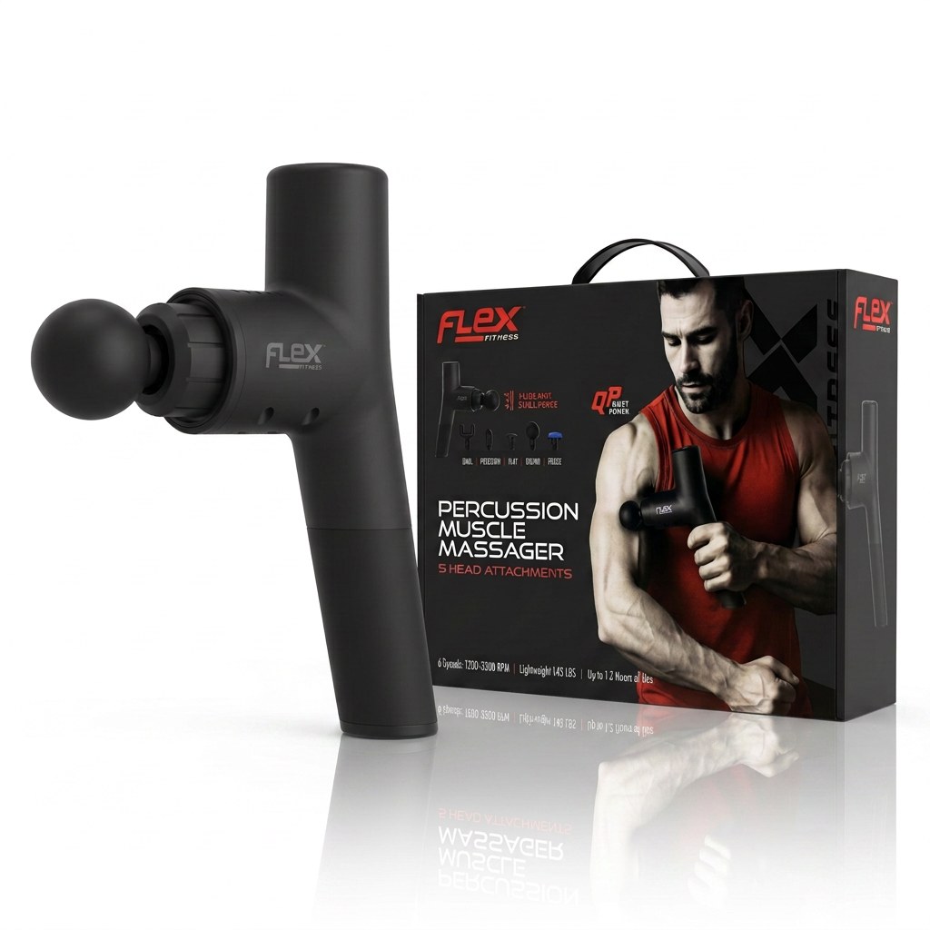 Flex Fitness 6-Speed Deep Tissue Body Massager