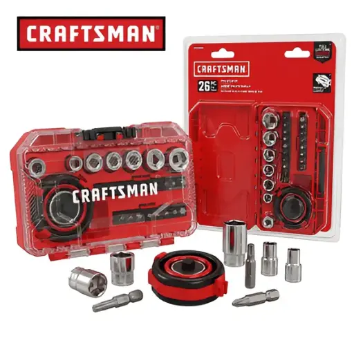 [CMMT12004LZ] Craftsman 26 Piece Palm Ratchet Set 
